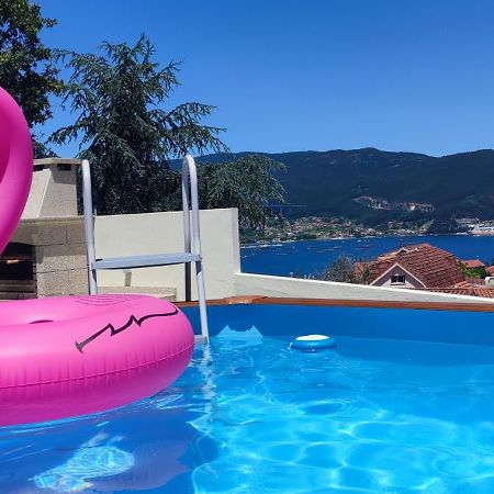 Villa Casa En Chapela, Con Vistas A La Ria De Vigo Exterior foto