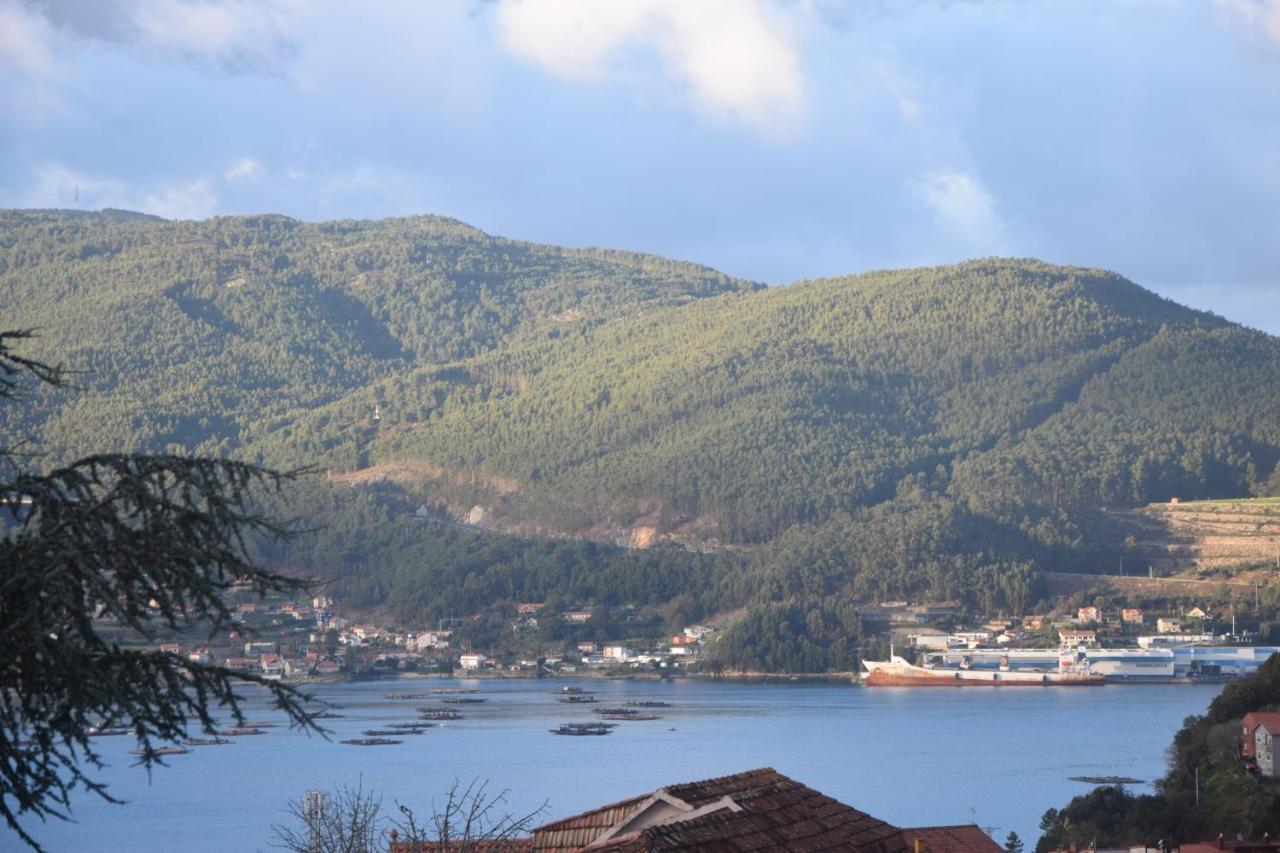 Villa Casa En Chapela, Con Vistas A La Ria De Vigo Exterior foto