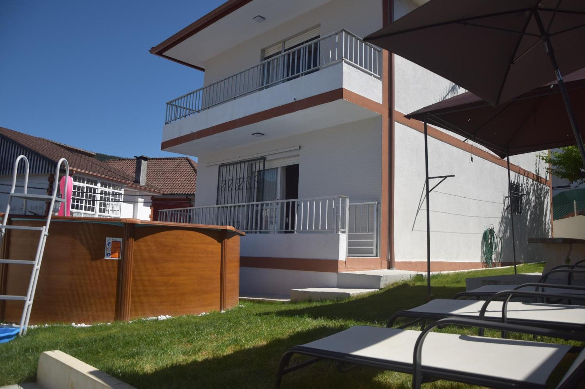 Villa Casa En Chapela, Con Vistas A La Ria De Vigo Exterior foto